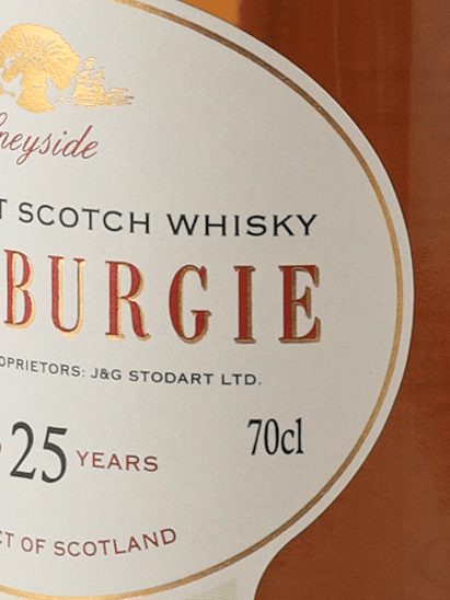 Gordon & MacPhail Distillery Label Glenburgie 25 Year Old - Bottle Of Japan