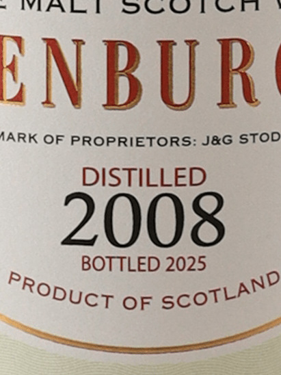 Gordon & MacPhail Distillery Label Glentauchers 2008/2025 for JIS - Bottle Of Japan
