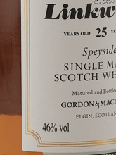 Load image into Gallery viewer, Gordon &amp; MacPhail Distillery Label Linkwood 25 Year Old 2024 Release - Bottle Of Japan