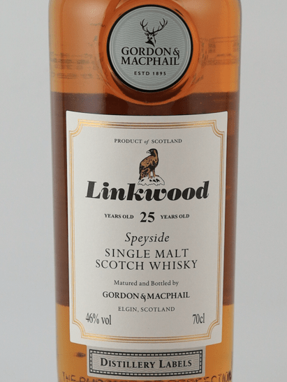 Gordon & MacPhail Distillery Label Linkwood 25 Year Old 2024 Release - Bottle Of Japan