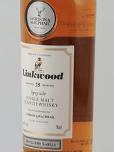 Load image into Gallery viewer, Gordon &amp; MacPhail Distillery Label Linkwood 25 Year Old 2024 Release - Bottle Of Japan