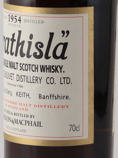 Gordon & MacPhail Strathisla 1954／2013 - Bottle Of Japan