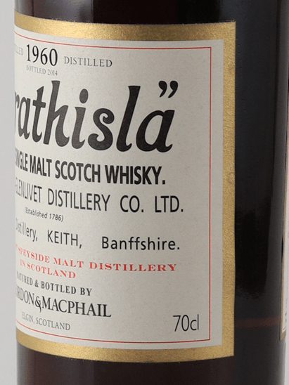 Gordon & MacPhail Strathisla 1960／2014 - Bottle Of Japan