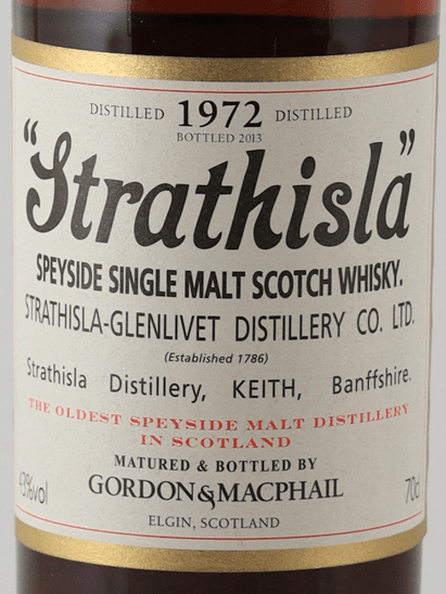 Gordon & MacPhail Strathisla 1972／2013 - Bottle Of Japan