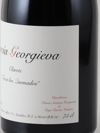 Goyo Garcia Viadero Finca Los Quemados 2020 Claret 750ml - Bottle Of Japan