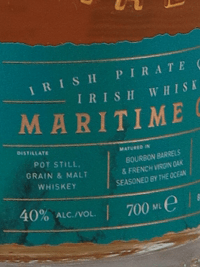 Grace O'Malley Maritime Cask - Bottle Of Japan