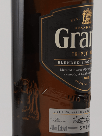 Grant's Triple Wood Smoky 1L - Bottle Of Japan