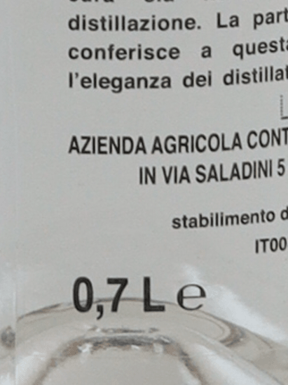 Grappa del Conte - Bottle Of Japan