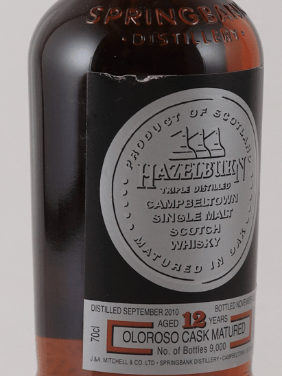 Hazelburn 12 Year Old Sherry Wood - Bottle Of Japan