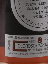 Load image into Gallery viewer, Hazelburn 8 Year Old Sherry Wood - Bottle Of Japan
