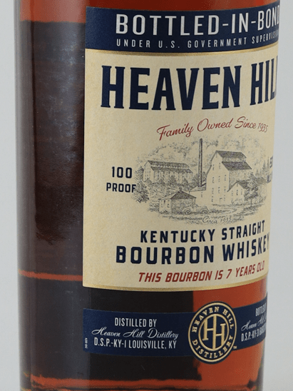 Heaven Hill Bottled in Bond 7 Year Old - Bottle Of Japan