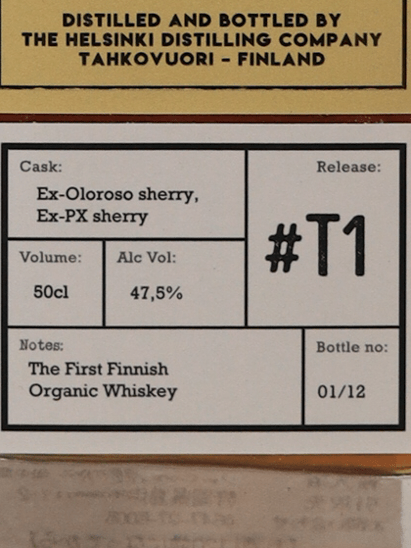 Helsinki Tafko Whisky T1 - Bottle Of Japan