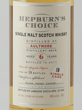 Load image into Gallery viewer, Hepburn's Choice Aultmore 6 Year Old 2010 - Bottle Of Japan