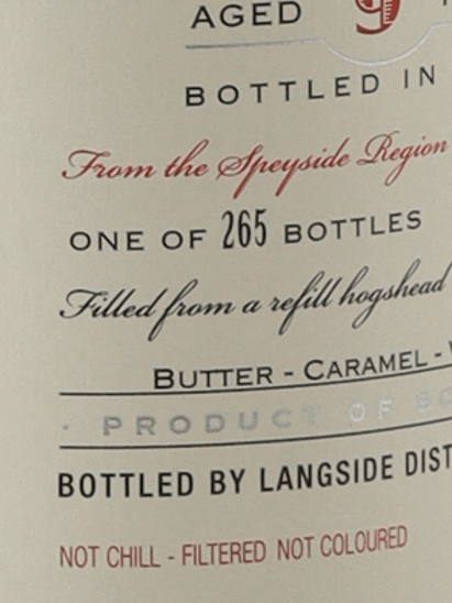 Hepburn's Choice Craigellachie 9 Year Old 2008 - Bottle Of Japan