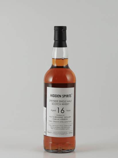 Hidden Spirits Allt - A - Bhainne 16 Year Old 2008 - Bottle Of Japan