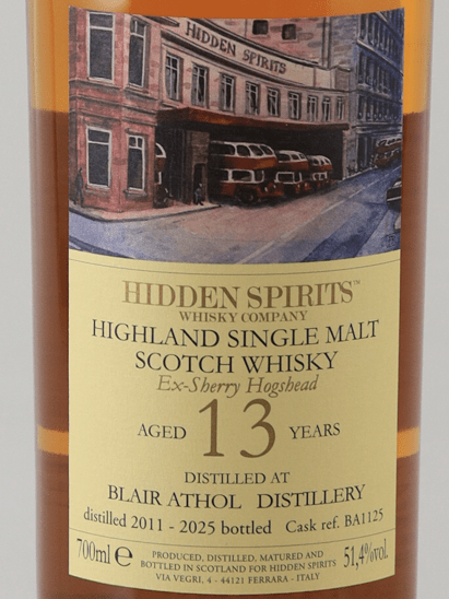 Hidden Spirits Blair Athol 13 Year Old 2011 - Bottle Of Japan