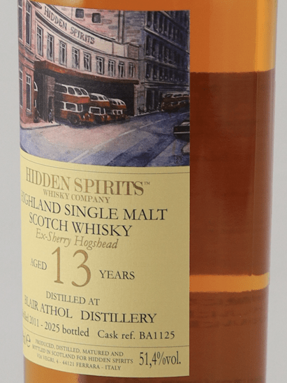 Hidden Spirits Blair Athol 13 Year Old 2011 - Bottle Of Japan