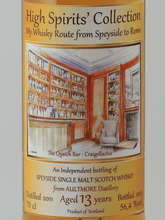 Load image into Gallery viewer, High Spirits Aultmore 13 Year Old 2011 - Bottle Of Japan