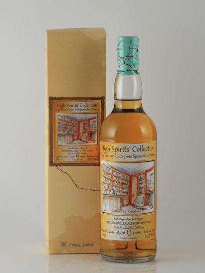High Spirits Aultmore 13 Year Old 2011 - Bottle Of Japan