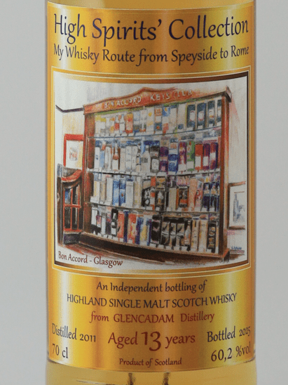 High Spirits Glencadam 13 Year Old 2011 - Bottle Of Japan