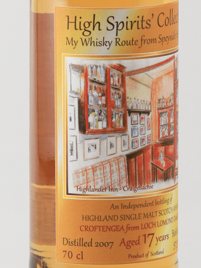 High Spirits Loch Lomond Loch Lomond 17 Year Old 2007 - Bottle Of Japan