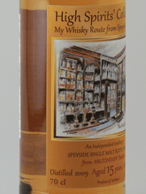 Load image into Gallery viewer, High Spirits Miltonduff 15 Year Old 2009 - Bottle Of Japan