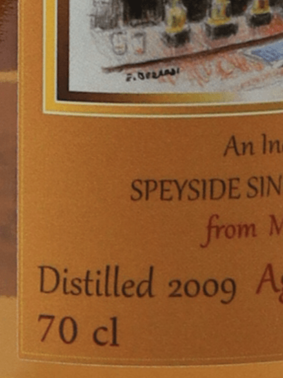 High Spirits Miltonduff 15 Year Old 2009 - Bottle Of Japan