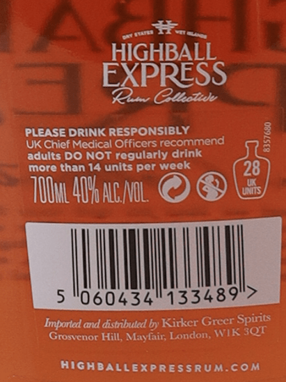 Highball Express 12 Year Old - Bottle Of Japan