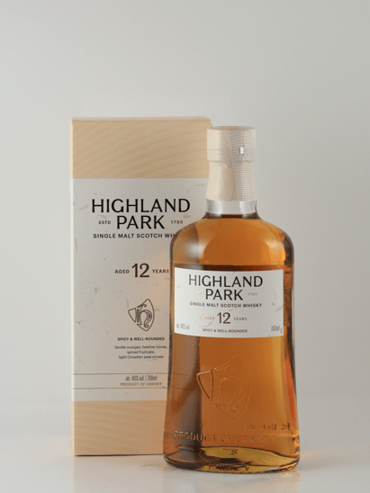 Highland Park 12 Year Old New Label - Bottle Of Japan