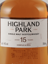 Load image into Gallery viewer, Highland Park 15 Year Old New Label - Bottle Of Japan