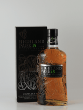 Load image into Gallery viewer, Highland Park 15 Year Old Viking Heart Glass Bottle - Bottle Of Japan