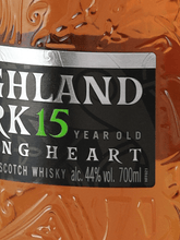 Load image into Gallery viewer, Highland Park 15 Year Old Viking Heart Glass Bottle - Bottle Of Japan