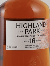 Load image into Gallery viewer, Highland Park 16 Year Old Between You and I - Bottle Of Japan