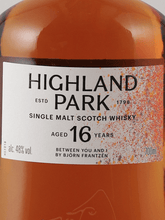 Load image into Gallery viewer, Highland Park 16 Year Old Between You and I - Bottle Of Japan
