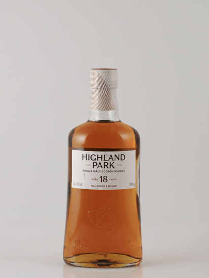 Highland Park 18 Year Old New Label - Bottle Of Japan