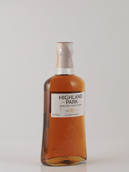 Highland Park 18 Year Old New Label - Bottle Of Japan