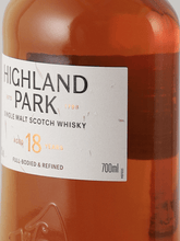 Load image into Gallery viewer, Highland Park 18 Year Old New Label - Bottle Of Japan