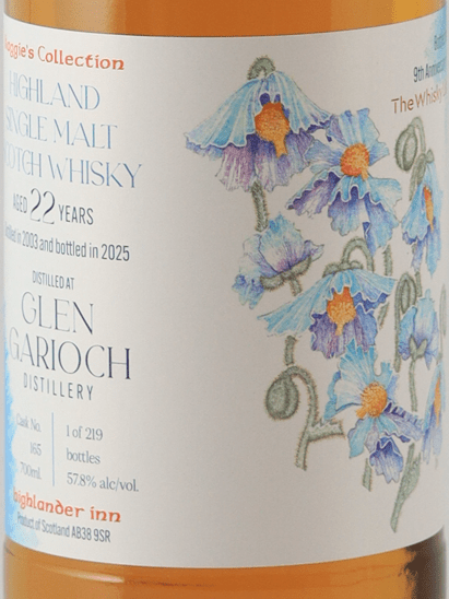 Highlander Inn Maggie's Collection Glen Garioch 22 Year Old 2003 - Bottle Of Japan