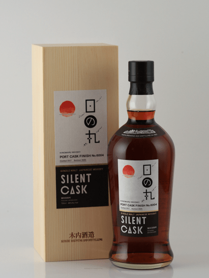 Hinomaru Whisky Silent Cask Port Cask Finish NO.6004 - Bottle Of Japan