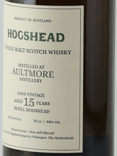 Load image into Gallery viewer, Hogshead Indie Mortlach 15 Year Old 2009 - Bottle Of Japan
