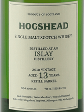Load image into Gallery viewer, Hogshead Indie Secret Islay 13 Year Old 2010 - Bottle Of Japan