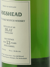 Load image into Gallery viewer, Hogshead Indie Secret Islay 13 Year Old 2010 - Bottle Of Japan