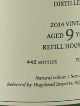 Load image into Gallery viewer, Hogshead Indie Secret Lowland 9 Year Old 2014 - Bottle Of Japan