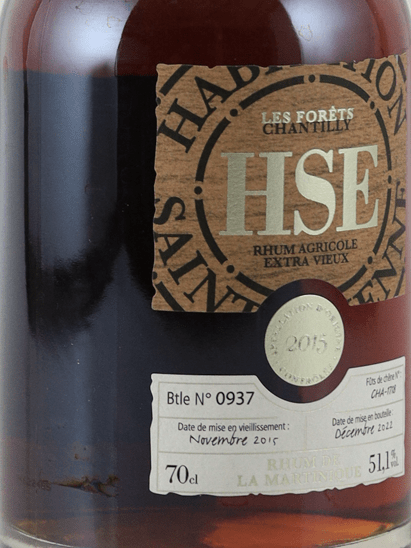 HSE Saint Etienne Brut de Fût Forêt de Chantilly 2015 - Bottle Of Japan