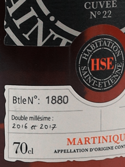 HSE Saint Etienne Cuvee 22 Double Millésime 2016&2017 for LCDR - Bottle Of Japan