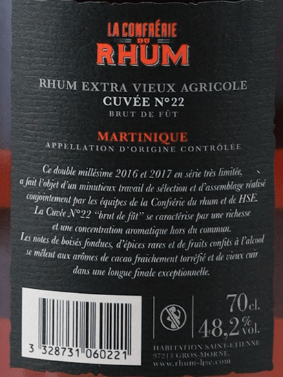 HSE Saint Etienne Cuvee 22 Double Millésime 2016&2017 for LCDR - Bottle Of Japan