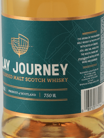 Hunter Laing Islay Journey 750ml Old Label - Bottle Of Japan