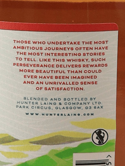 Hunter Laing Islay Journey Sherry 750ml - Bottle Of Japan