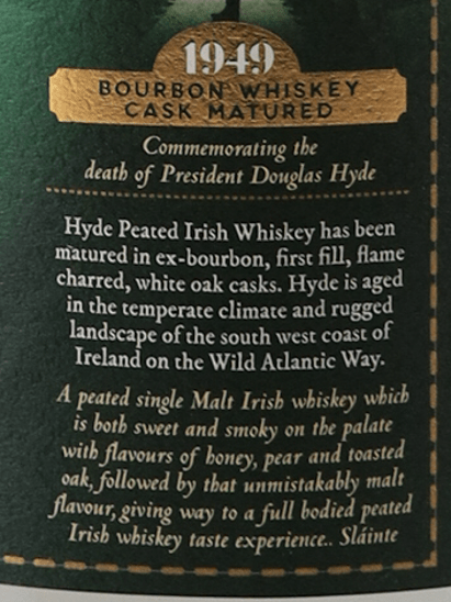 Hyde No.11 The Peat Cask - Bottle Of Japan