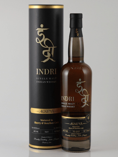 Indri Single Malt Whisky Agneya - Bottle Of Japan